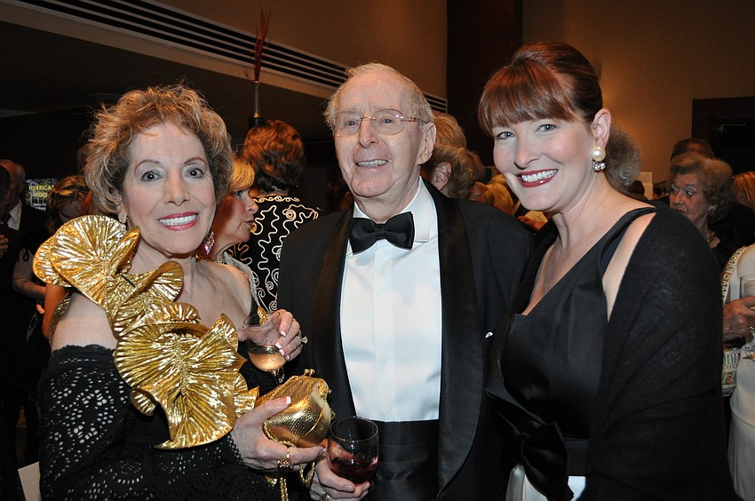 Lee and Bob Peterson with Emily Walsh