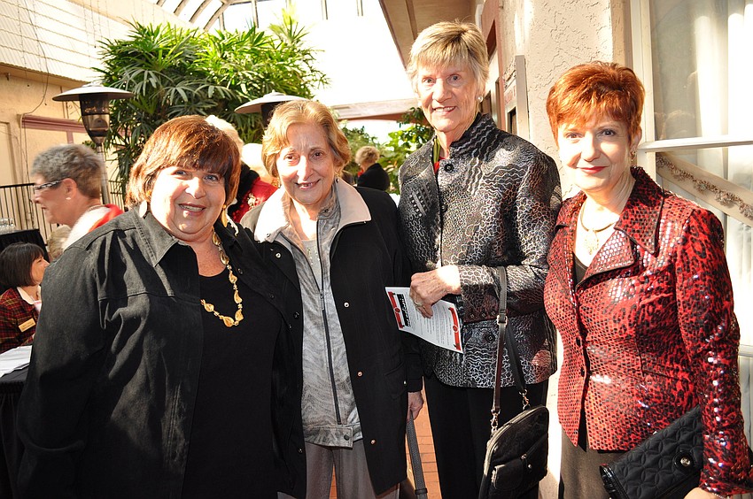Susie Phillipes, Shirley Derderian, Bobbie Pappas and Julia Dadekian