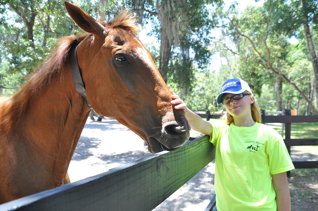 The Whispering Meadows Ranch in Flagler Beach is seeking volunteers. Photo courtesy of Whispering Meadows Ranch.