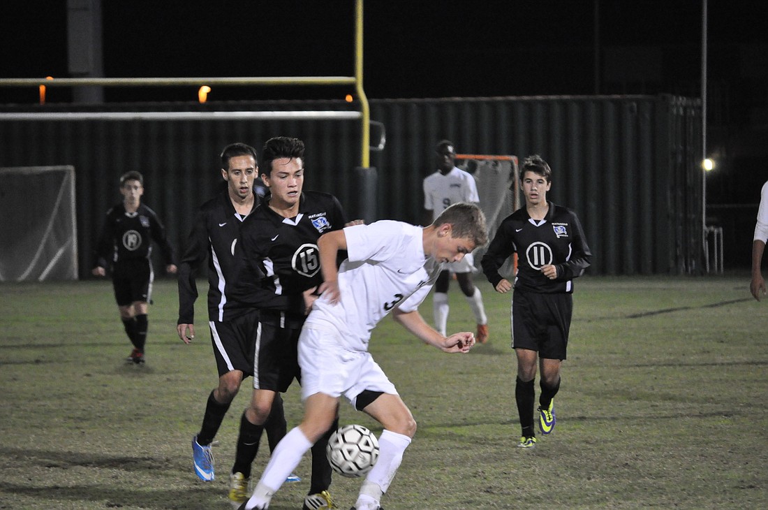 Matanzas' Sebastian Avilla and FPC's Gabriel Orren