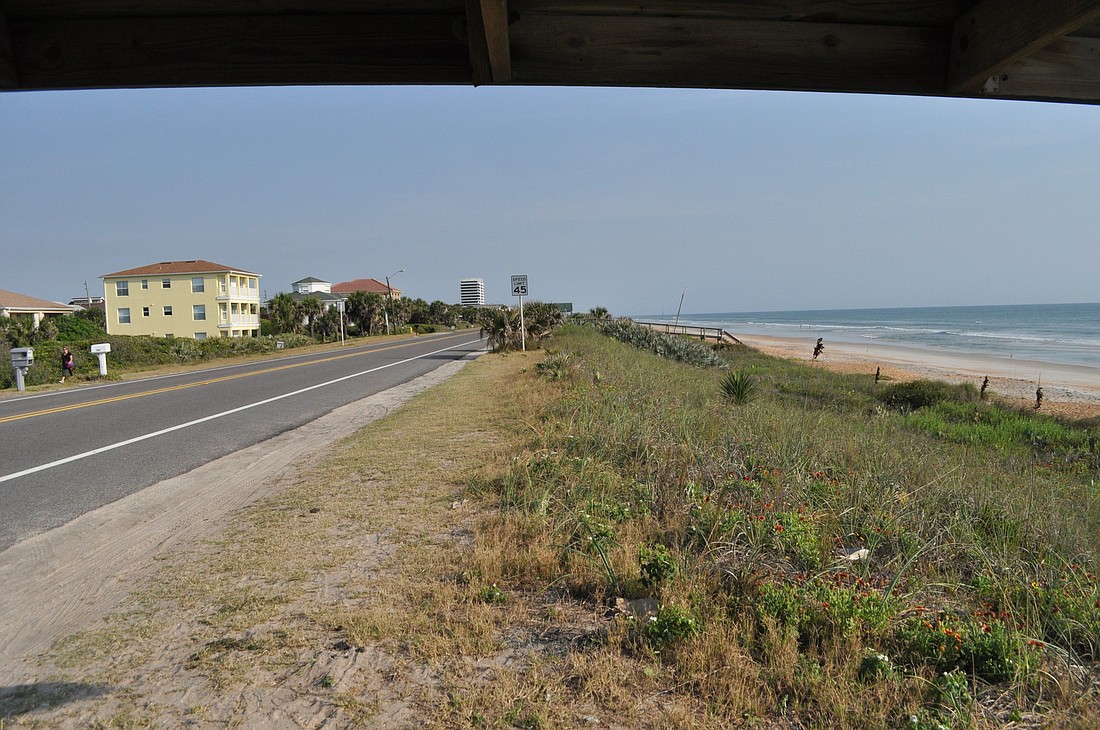 Oceanshore Boulevard in Flagler County. (File photo by Shanna Fortier)