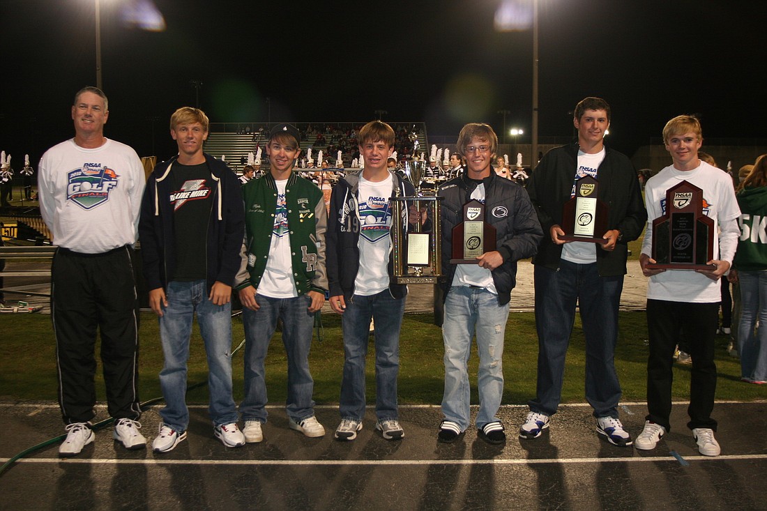 The Lakewood Ranch High boys golf team finished the season as the state runners-up.