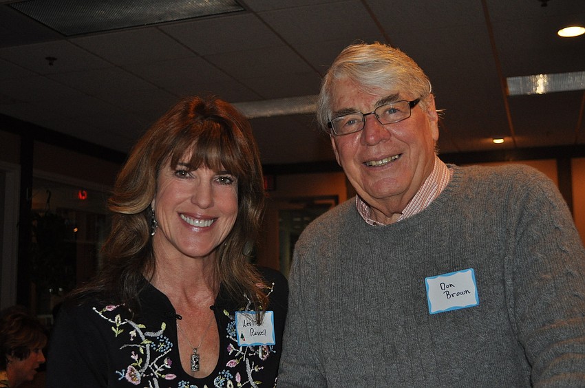 Leslie Russell and Don Brown