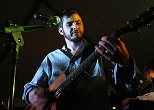 Evan Eastmoore sat in with the band at this month's Music on Main.