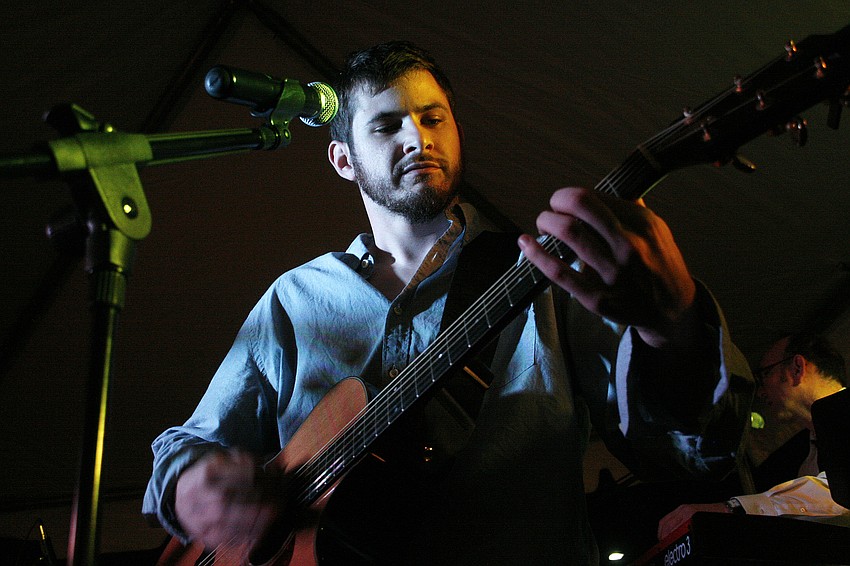 Evan Eastmoore sat in with the band at this month's Music on Main.