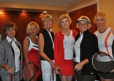 Models Pat Anderson, Wendy Poelke, Laurel Covert, Karen Cogbill, Jacqueline Bouma and Katie Cornell