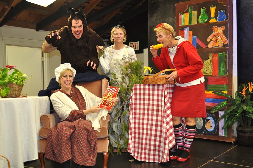 Birgene Linse, Sean McDonald, Grace Duffy and Renee Pitts perform 