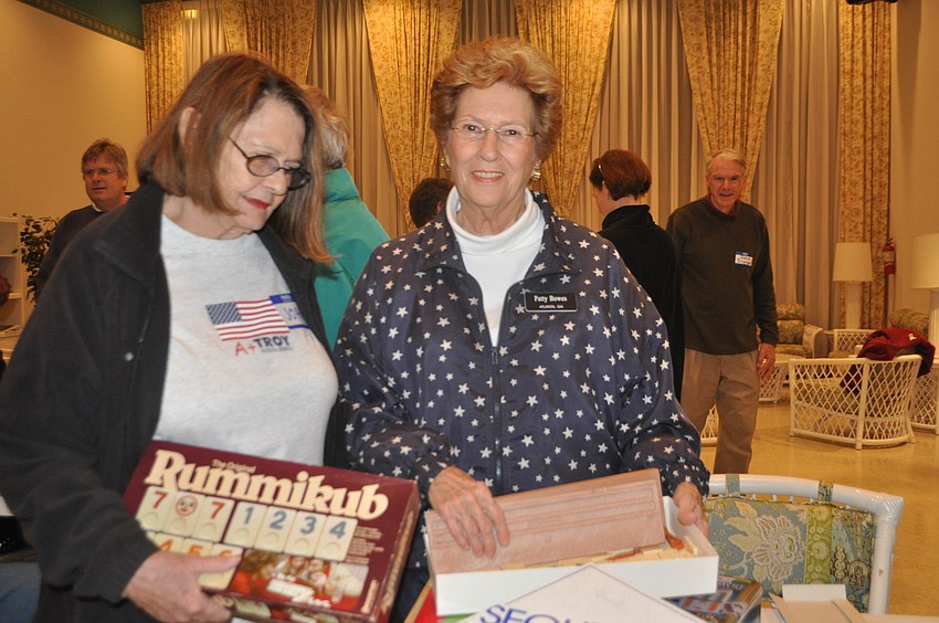 Joan Mattison and Patty Bowes