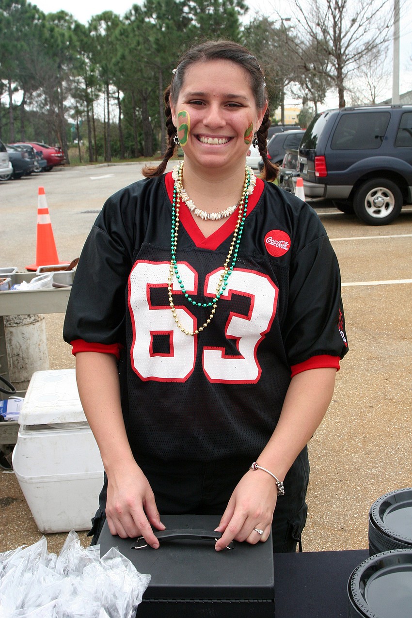 Dawn Christensen was rooting for the Green Bay Packers to win Super Bowl XLV.