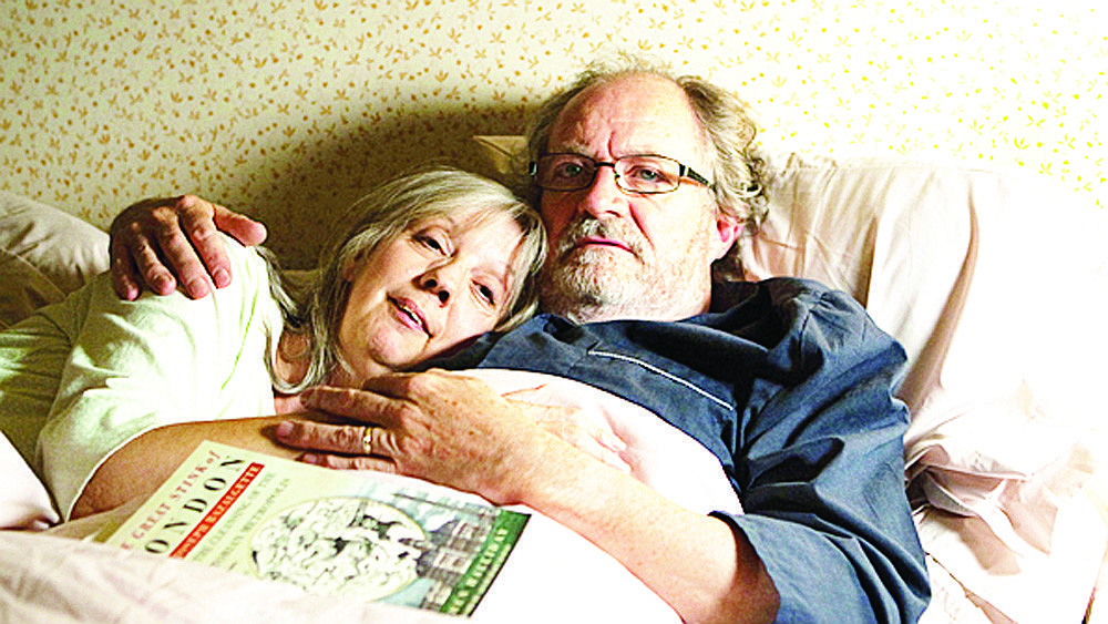 Ruth Sheen and Jim Broadbent star in "Another Year."