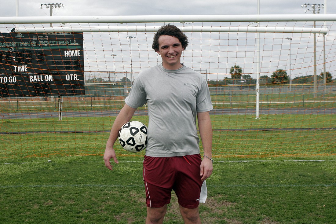 Dan Murray has been playing soccer since he was 4 years old.