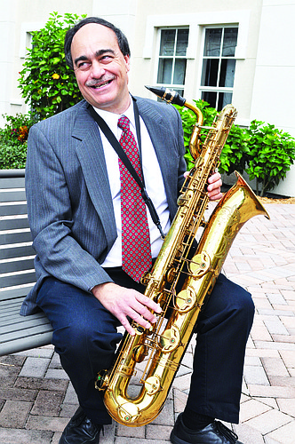 "People don't often get the chance to hear a classical baritone sax," William Barbanera says of his favorite worn-in woodwind.