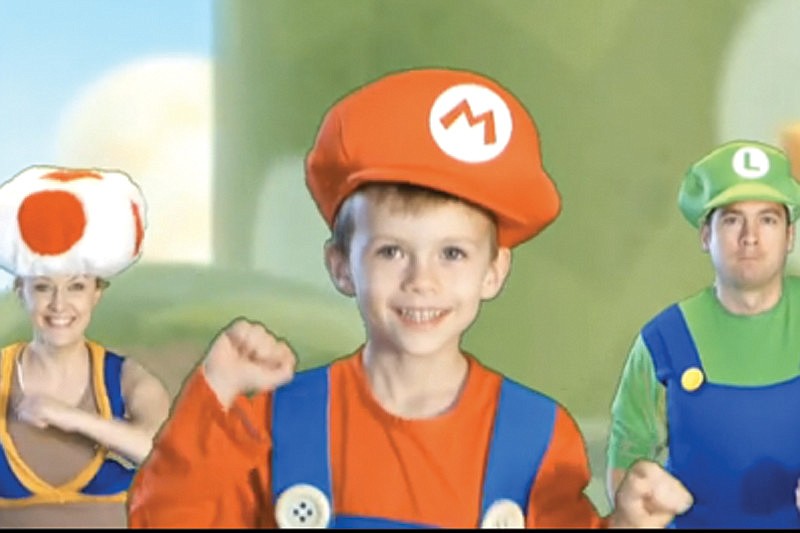 The Phayre family submitted a Nintendo-inspired video called "The Super Phayre Family."