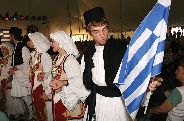 The Glendi will feature the St. Barbara Hellenic Folk Dancers throughout its four-day run this week.