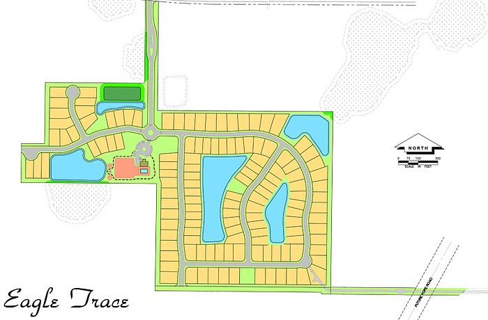 Eagle Trace is a 131-unit private gated community at 1808 John Taylor Road in the East County.