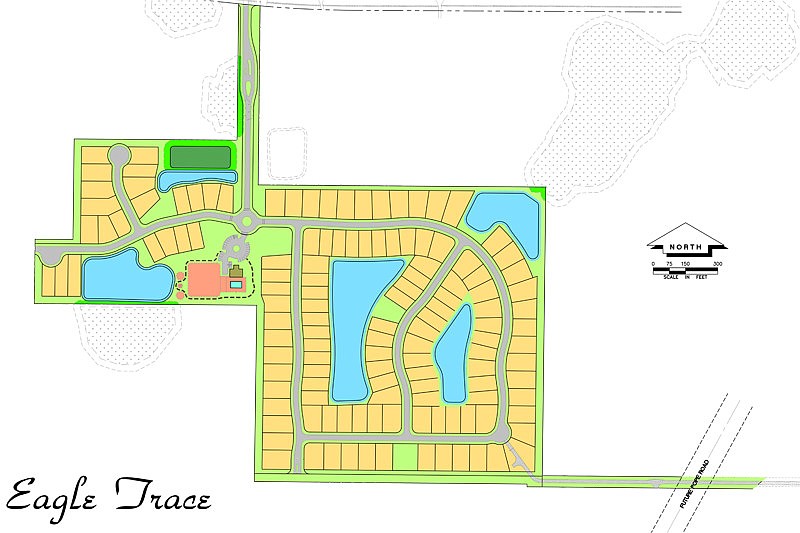 Eagle Trace is a 131-unit private gated community at 1808 John Taylor Road in the East County.