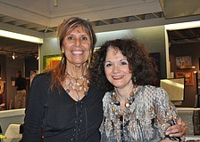 Art a la Carte owners Sue Kutno and Jo Sprung.