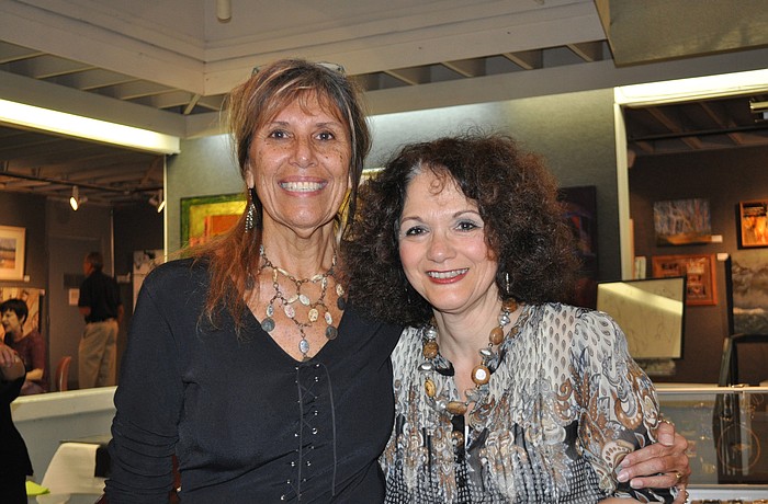 Art a la Carte owners Sue Kutno and Jo Sprung.