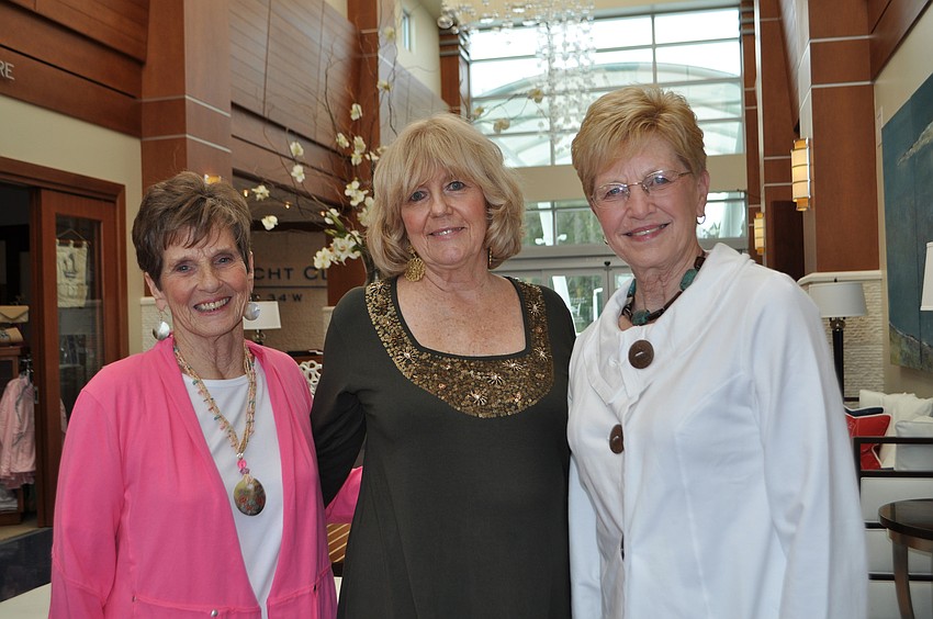 Claire Milligan, Daisy Cotton owner, Jan Allen and Sue Angle