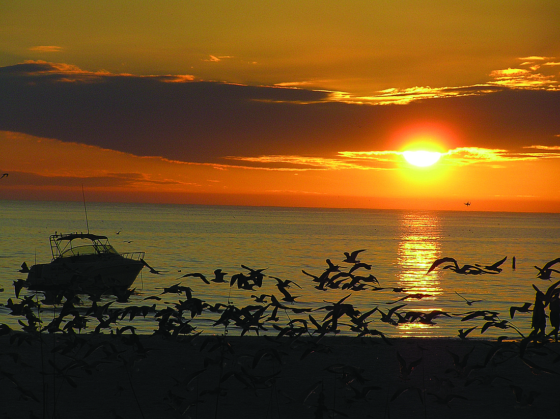 Joseph Klarberg submitted this sunset photo, taken on Siesta Key.