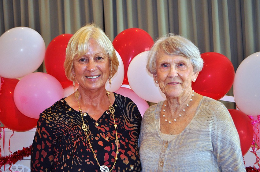 Event co-chairs Barb Shelton and Barb Watson
