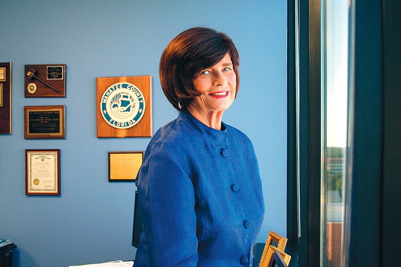 District 5 Commissioner Donna Hayes has served on the commission since 2004. District 5 Commissioner Donna Hayes has served on the commission since 2004.