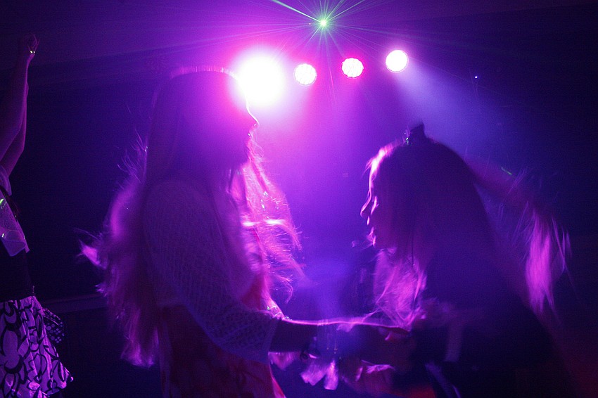 Braden River's girls were ready to party at this year's Father/Daughter Dance.