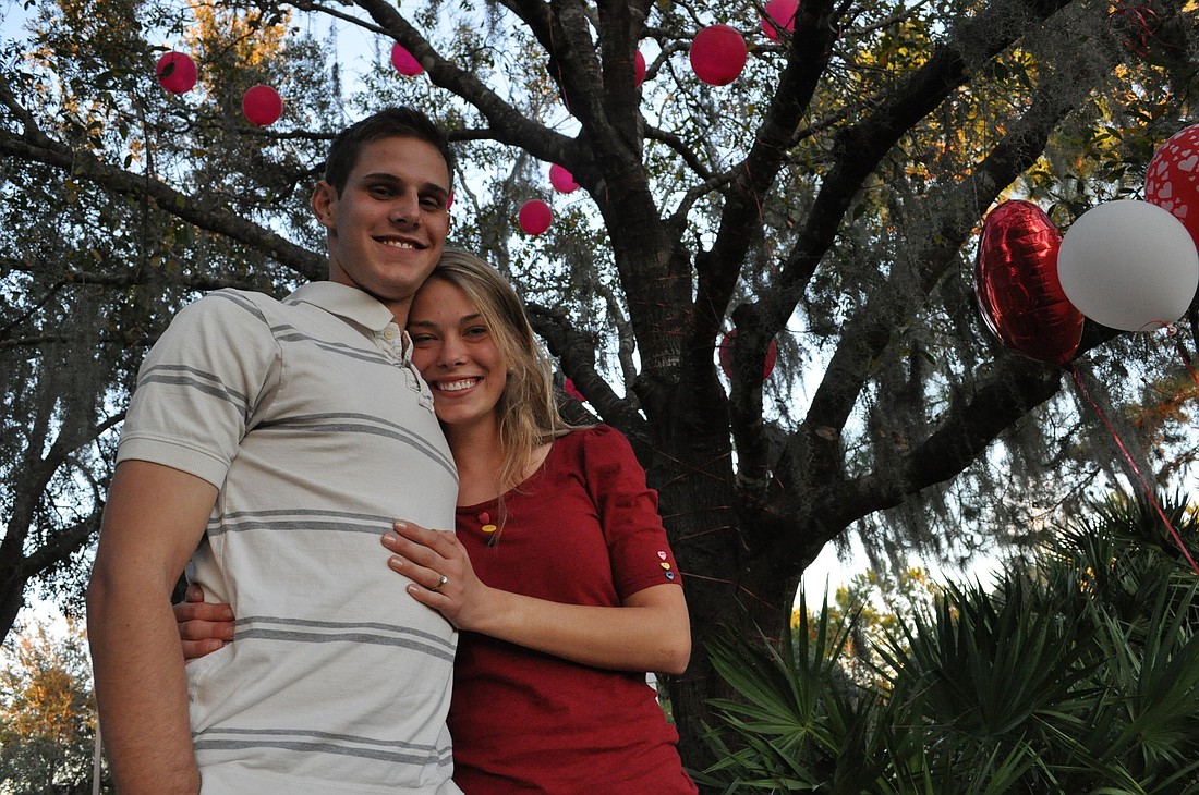 Caleb Esler and Karlie Pleasant say they hope to get married in June.