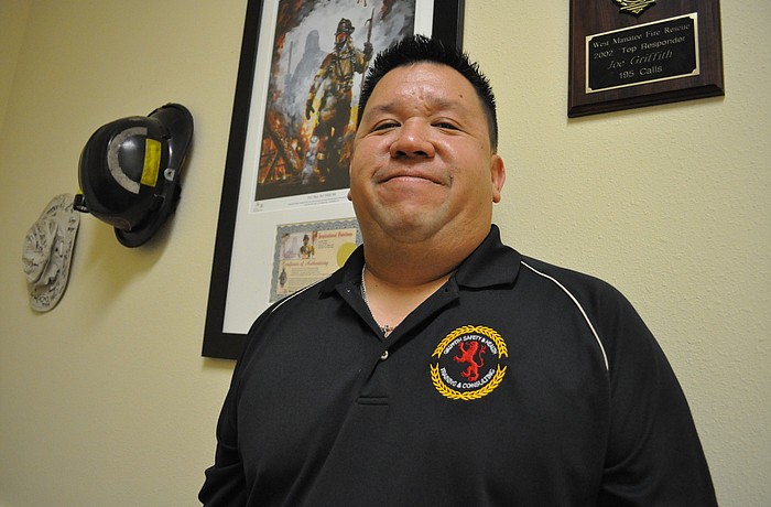 Joe Griffith currently is finishing his fire science engineering degree from the University of Cincinnati.