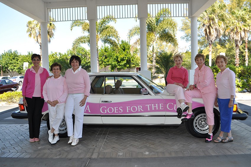 Judy Kirzner, Joanie Cohen, Sylvia Samet, Anita Cohen, Bonnie Chisling and Sandra Leshman