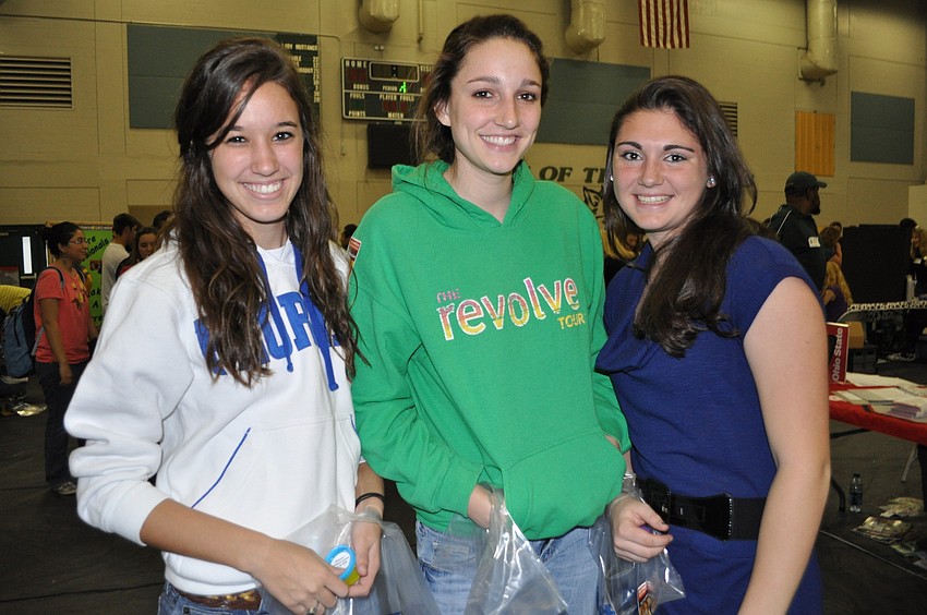 Juniors Marissa Milko, Shelby Walker and Huntyre Elling are best friends.