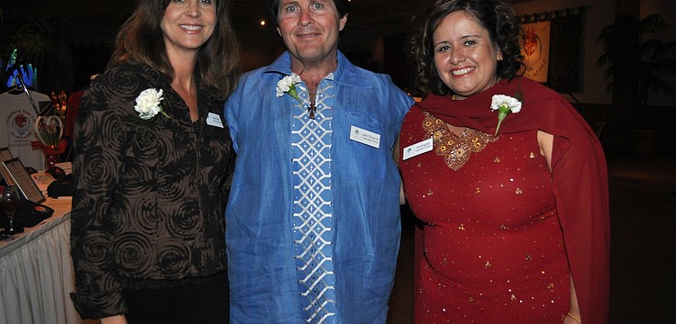 Rhonda and Joseph Pecoraro and Vilma Vega