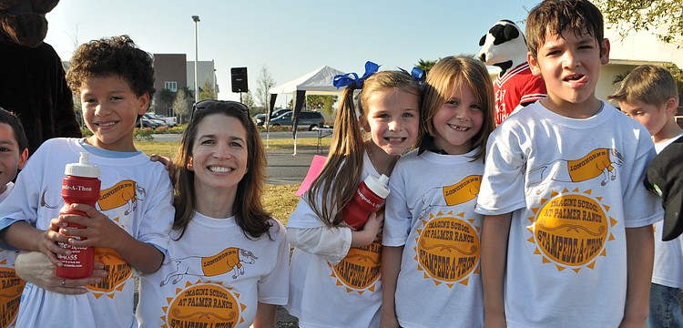 Juan Dalrymple, Sarah Walsh, Ryleigh Nader, Abbi Raphael and Parker Torres