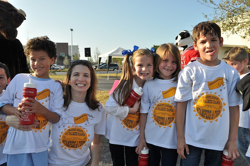 Juan Dalrymple, Sarah Walsh, Ryleigh Nader, Abbi Raphael and Parker Torres