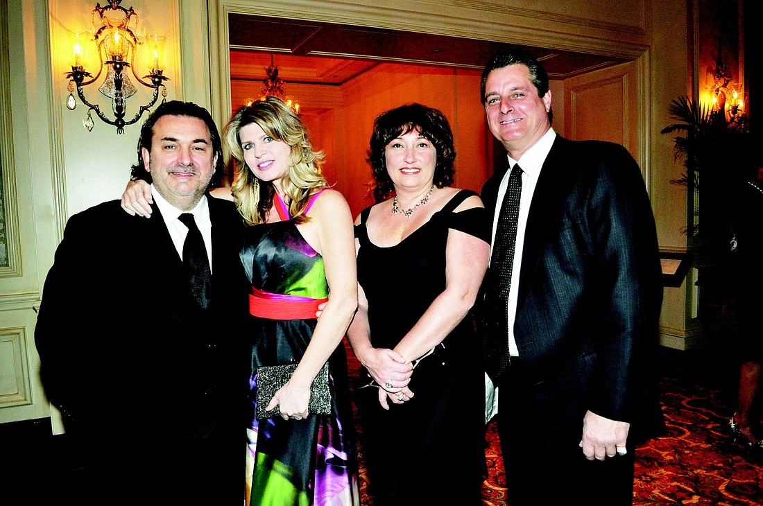 Phil and Kim Mancini with Stephanie and Joseph Coccia