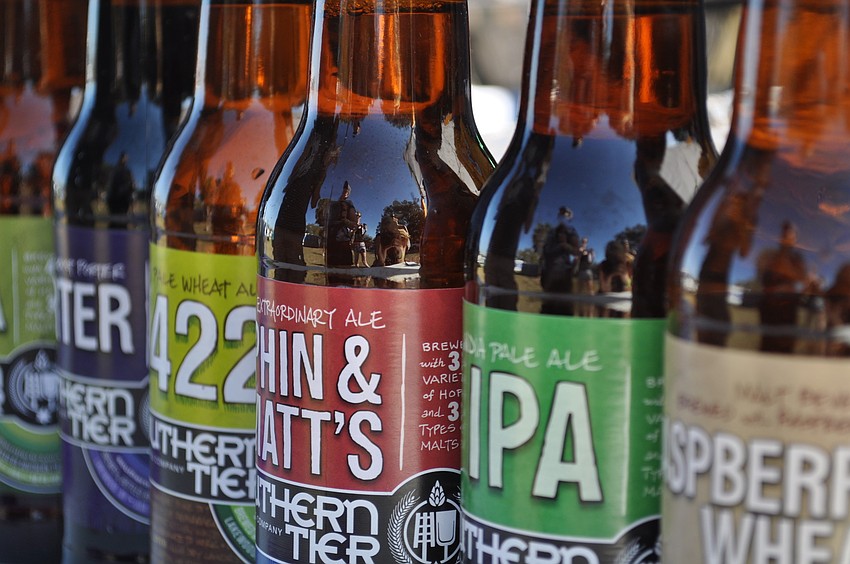 More than 100 international and domestic beers were available for sampling.