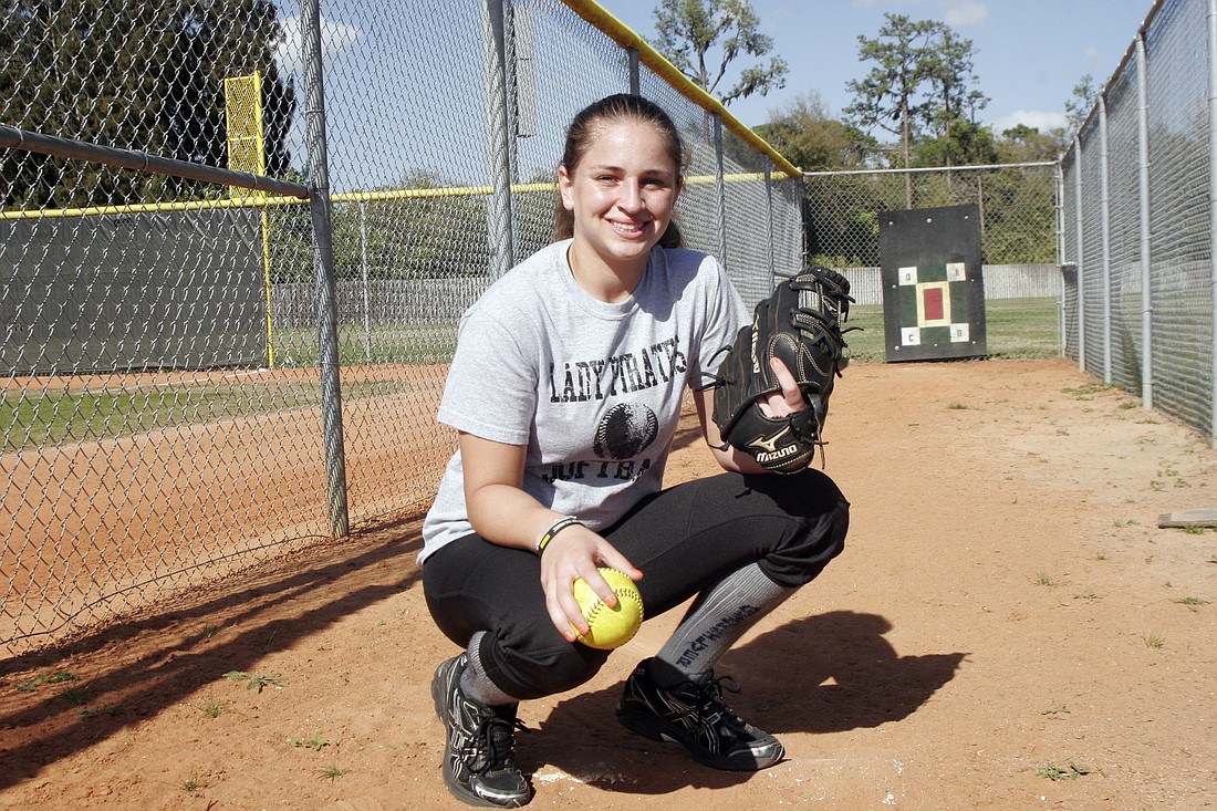 Courtney Mirabella followed up her first win over Lakewood with eight more strikeouts Feb. 25.