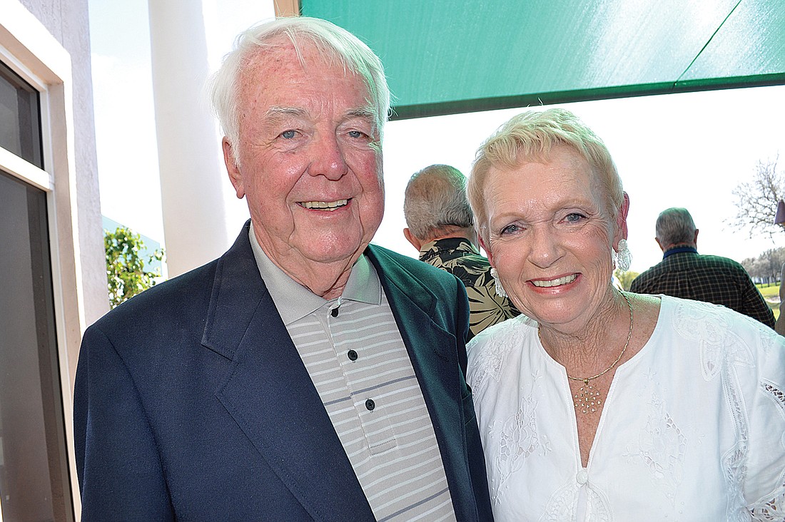 Ret. Brig. Gen. John Casey's wife, Arlene, surprised him with a huge birthday party, complete with helicopter ride, for his 80th birthday last weekend.