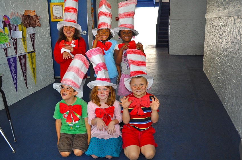 Front row: Jack Murray, India Hirschowitz and John Angsten; back row: Rachel Shapiro, Alaija Pitts and Timeria Miller