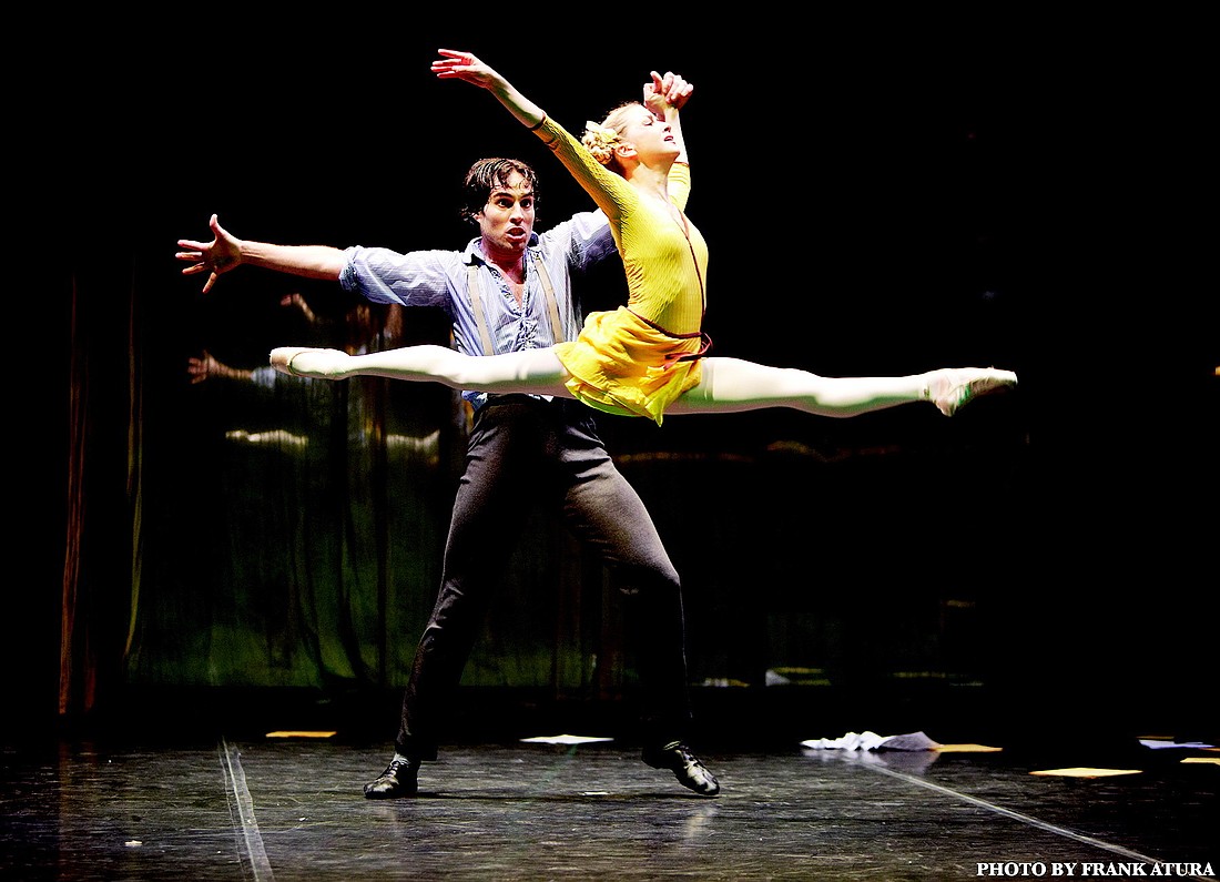 Octavio Martin and Sara Sardelli perform in Sarasota Ballet's "The Lesson."