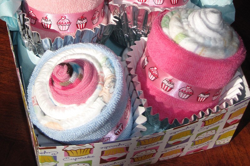 Ladybug Bakeries specializes in boutique diaper cakes and other custom baby gifts.