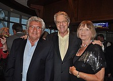 Mario Arcari, Jerry Springer and Joan Arcari