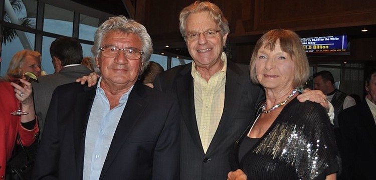 Mario Arcari, Jerry Springer and Joan Arcari