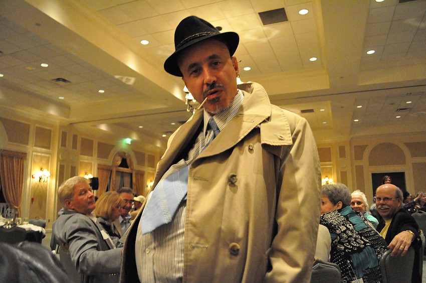 JT Crowder played the exercise instructor who was murdered as well as the detective on the case.