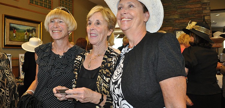 Joane Block, Betty O'Connor and Linda Birdy