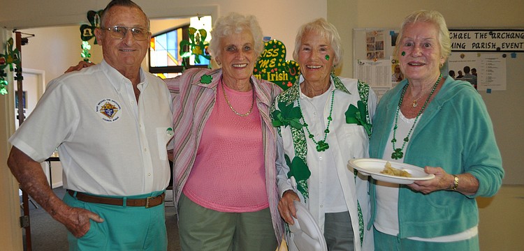 Leo and Cindy Seng, Joanne Sheffel and Katherine Senn