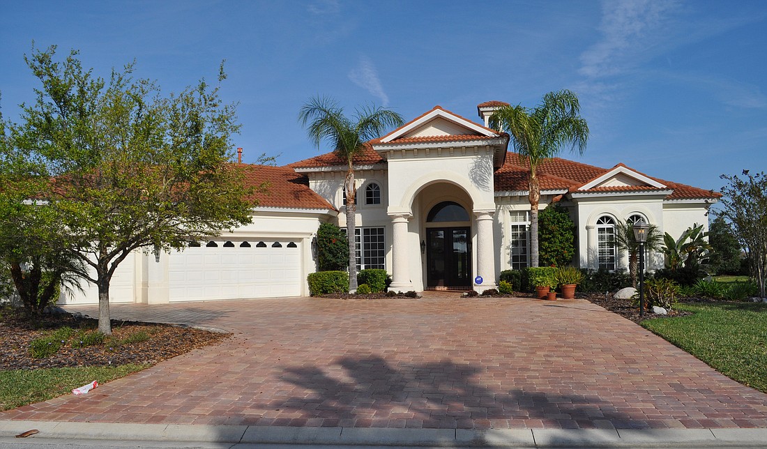 This Lakewood Ranch home features three bedrooms and three bathrooms.