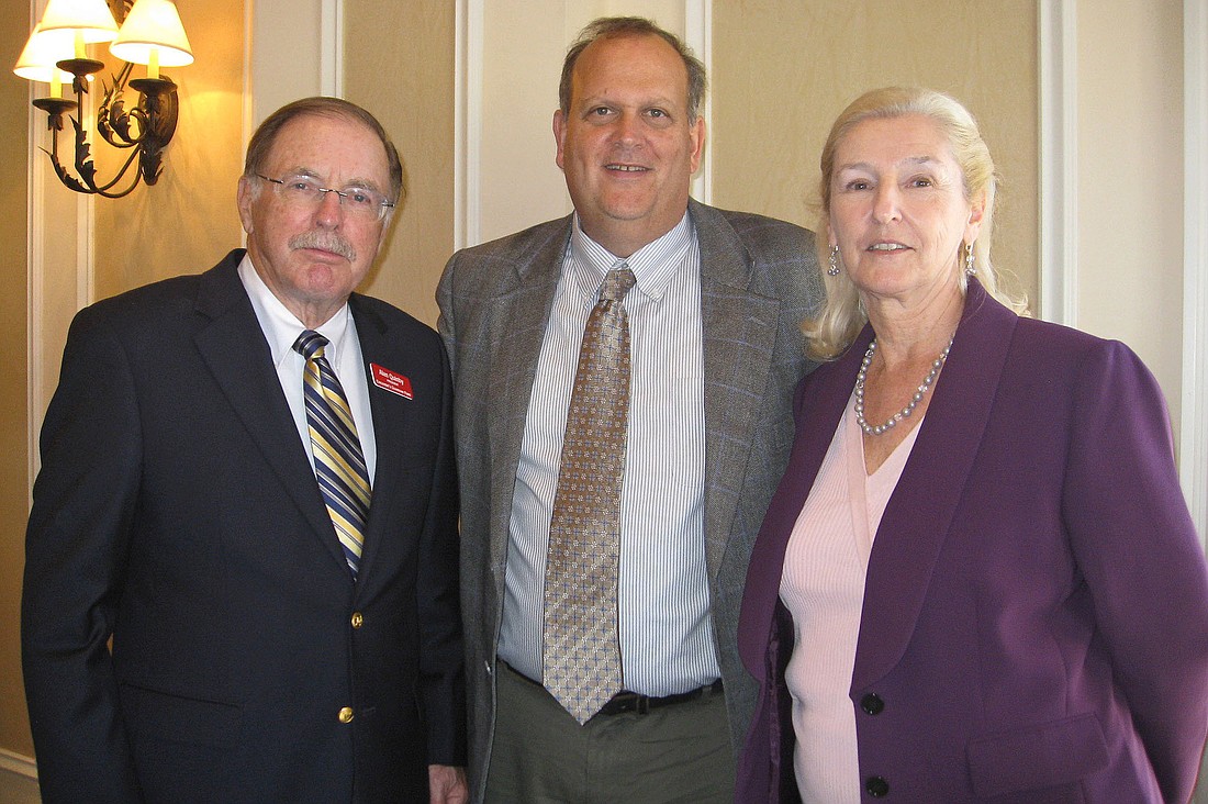 Alan Quinby, president of the Children's Guardian Fund; Alan Abramowitz, executive director statewide GAL; and Pam Hindman, director, 12th Judicial Circuit GAL
