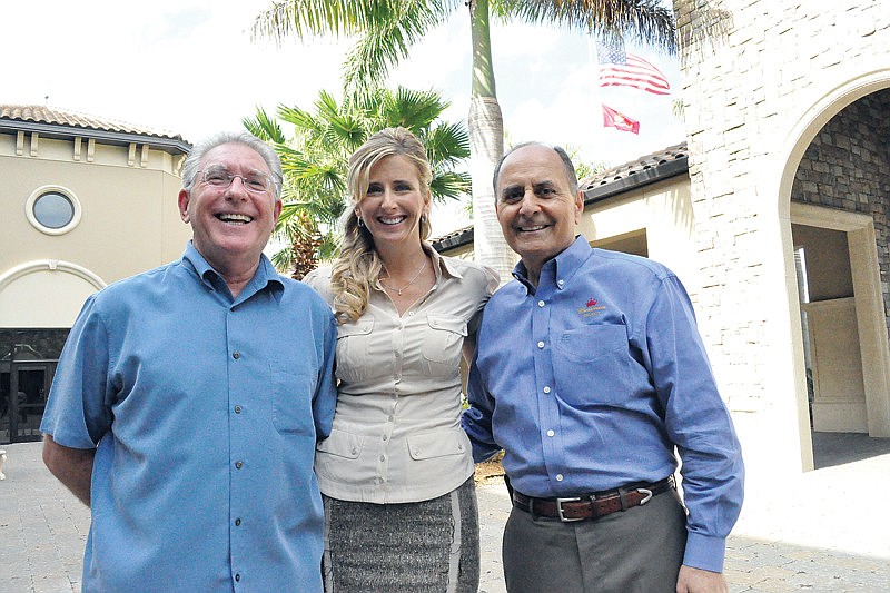 Camp Better America Executive Director of Community Affairs Gene Sweeney, co-founder Kathleen Gagg and Gold Coast Eagle Distributing owner Col. John Saputo are hoping the community will join their efforts to support military families.