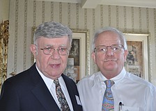 President Murray Blueglass and speaker Lauren Rudd